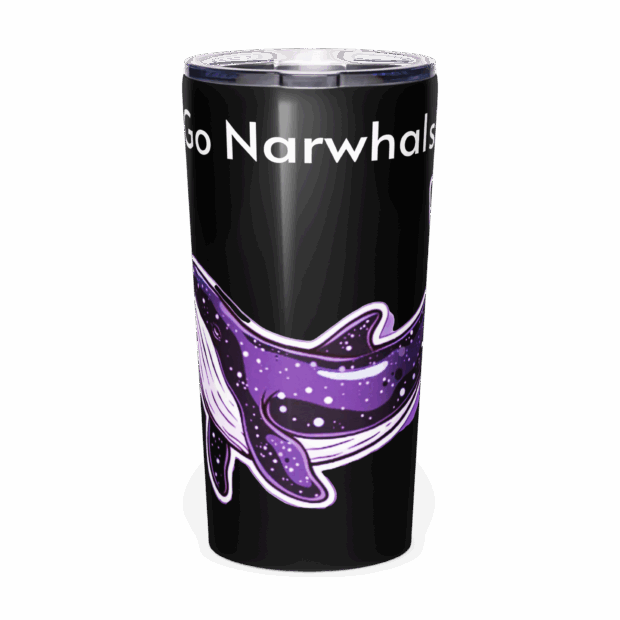 Narwhals Stainless Steel Tumbler
