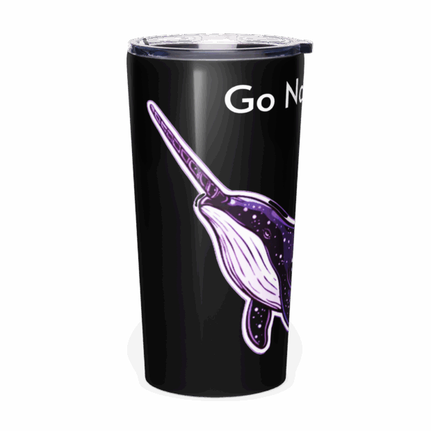Narwhals Stainless Steel Tumbler - Image 4