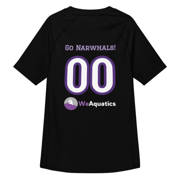 Adult Short Sleeve Rash Guard (for those hot pool decks) - Image 2