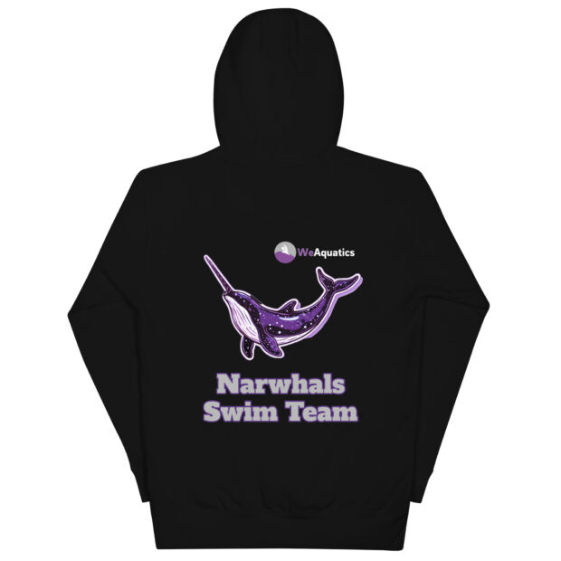 Fear the Horn! Narwhals Swim Team Hoodie - Image 2
