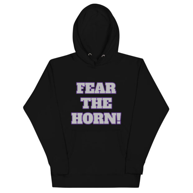 Fear the Horn! Narwhals Swim Team Hoodie
