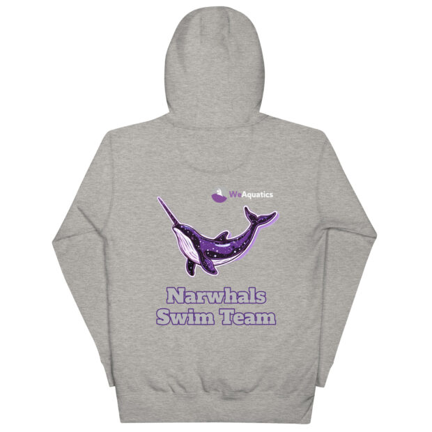 Fear the Horn! Narwhals Swim Team Hoodie - Image 16