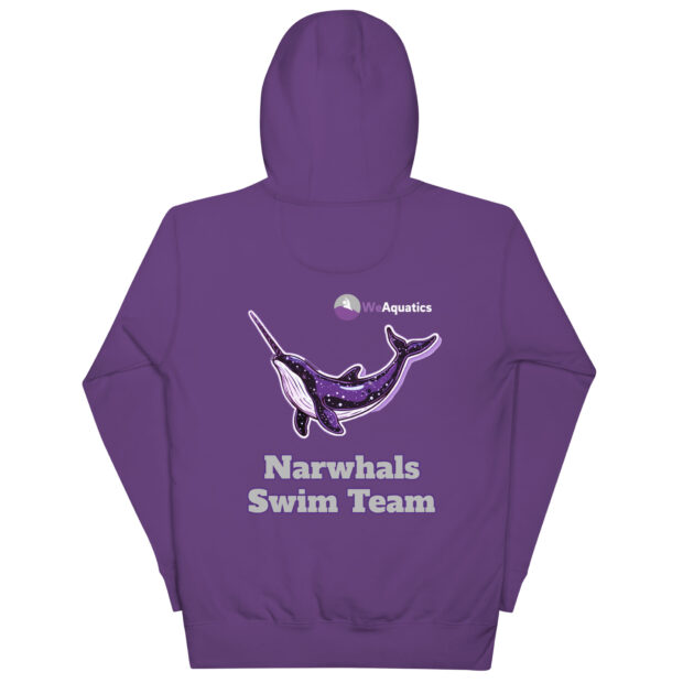 Fear the Horn! Narwhals Swim Team Hoodie - Image 10