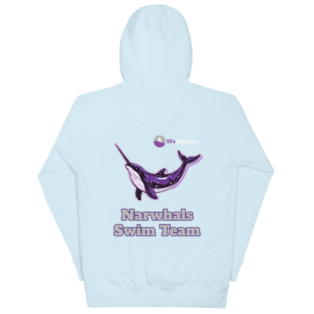 Fear the Horn! Narwhals Swim Team Hoodie - Image 18