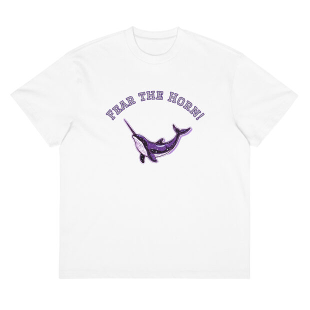 Fear the Horn! Men’s box tee - Image 10