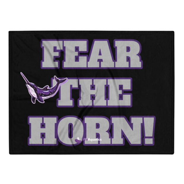 Fear the Horn! Throw Blanket - Image 3
