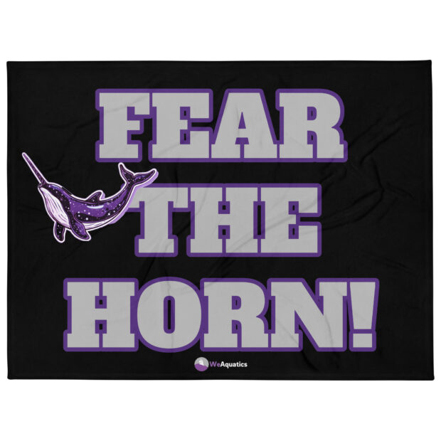 Fear the Horn! Throw Blanket - Image 2