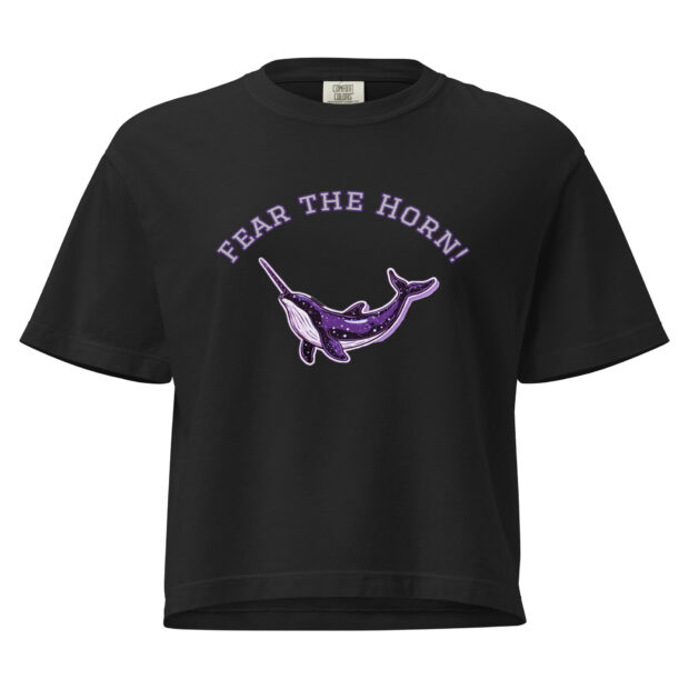 Fear the Horn! Women’s Box tee - Image 2