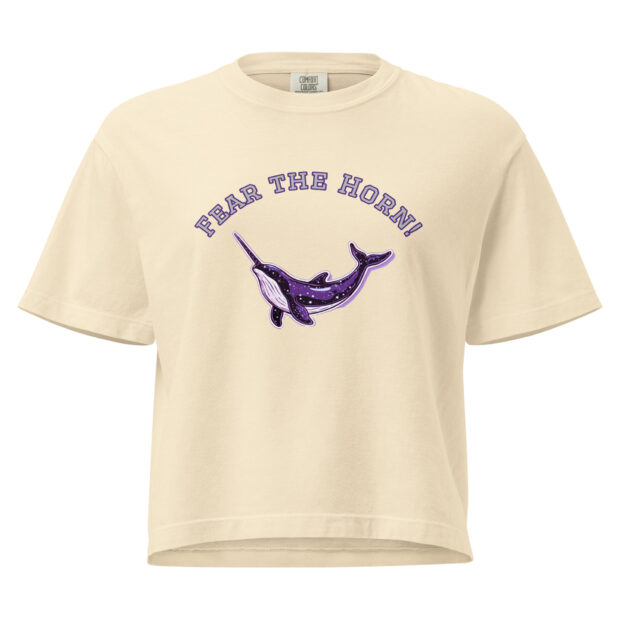 Fear the Horn! Women’s Box tee - Image 7