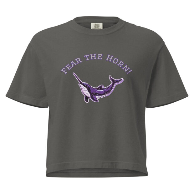 Fear the Horn! Women’s Box tee - Image 4