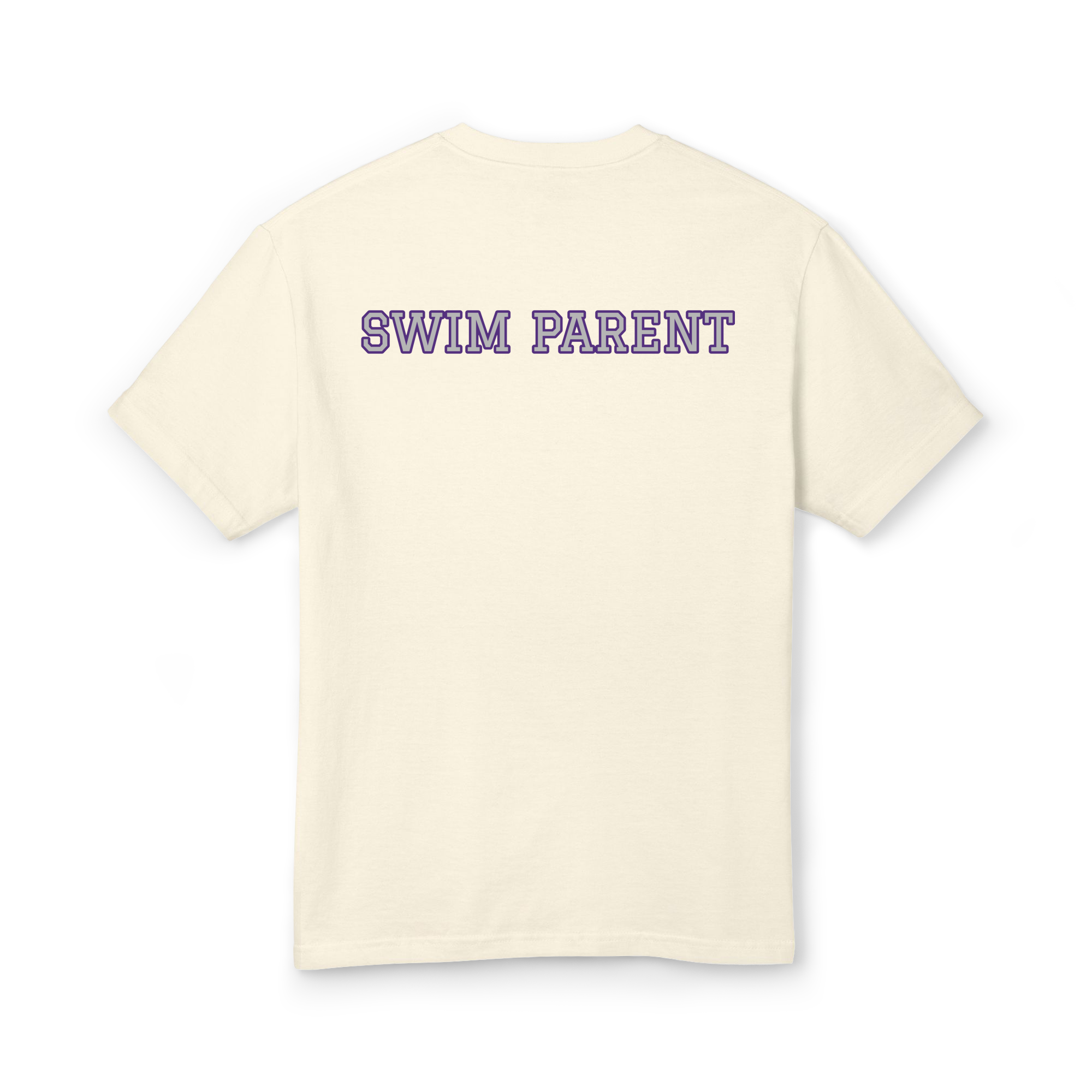 "Swim Parent" Heavyweight Cotton tee with no Jersey Number - Image 10