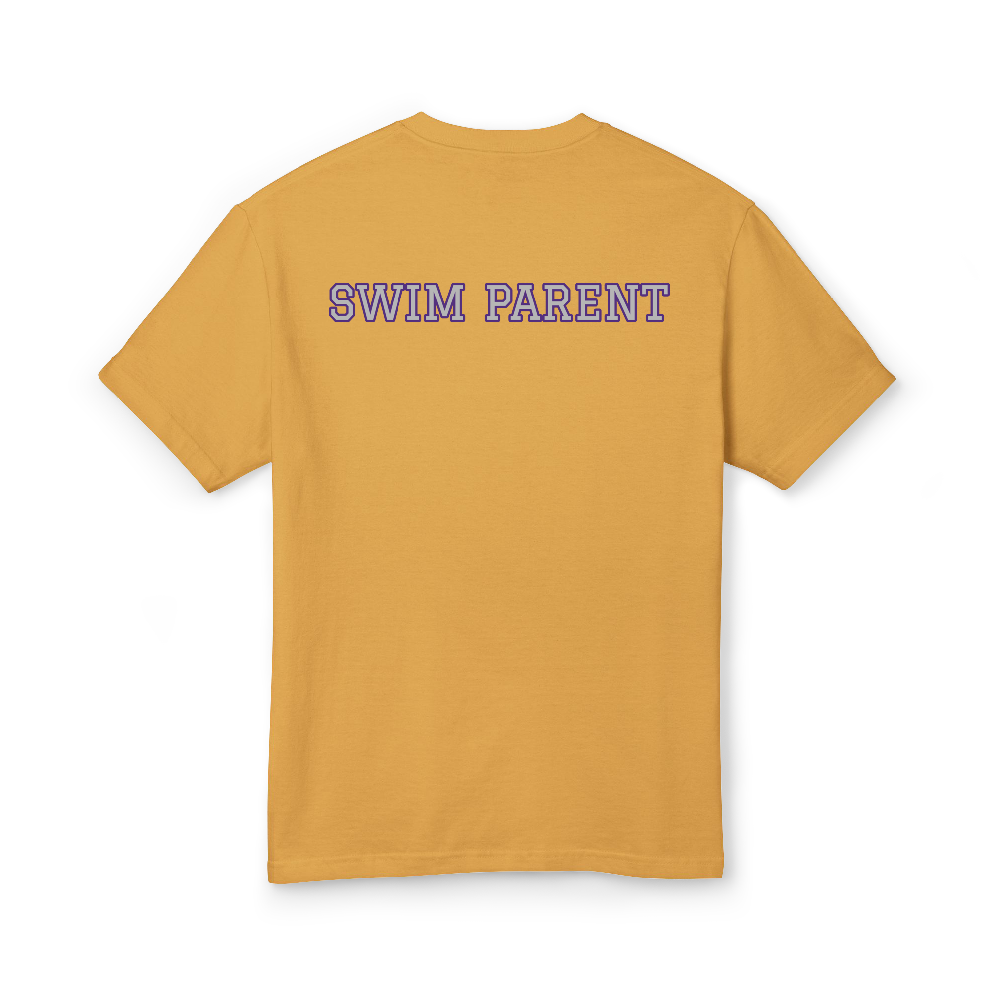 "Swim Parent" Heavyweight Cotton tee with no Jersey Number - Image 8