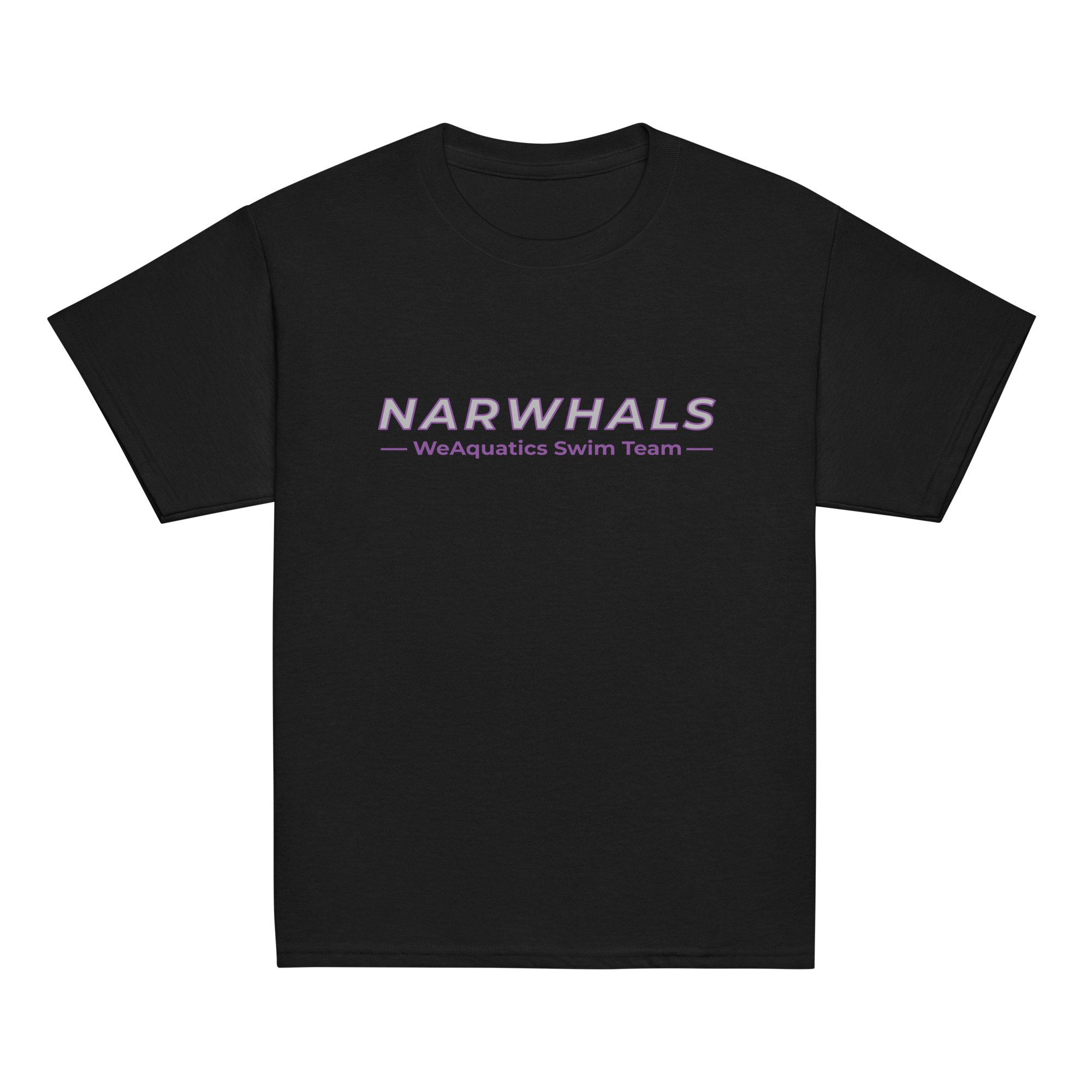 Youth Swim Team Shirt (W/ Narwhal) - Image 2